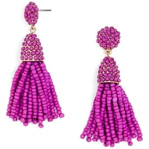 Baublebar Mini Pinata Beaded Tassel Drop Earrings